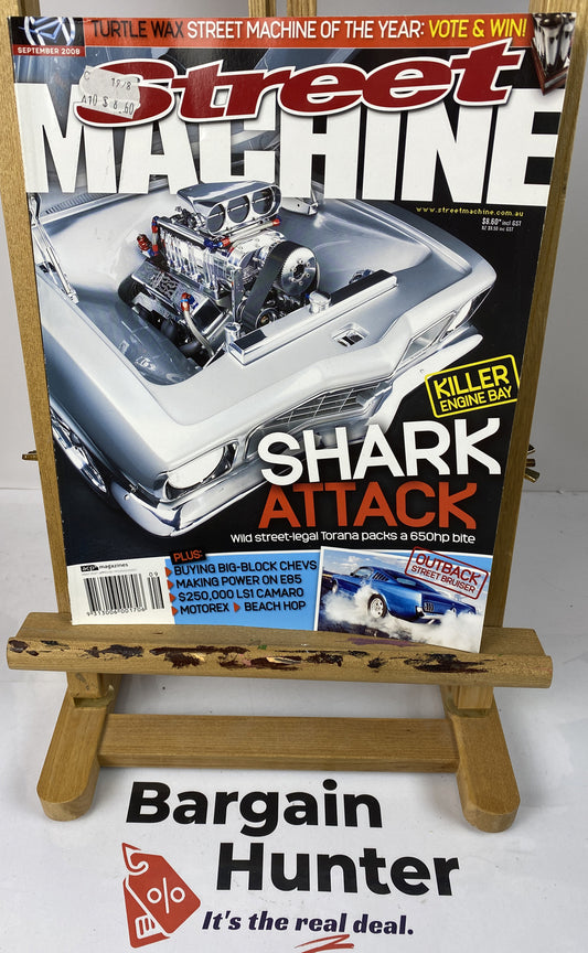 Street Machine September 2008 Magazine In Good Condition