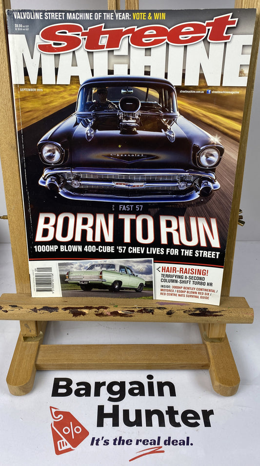 Street Machine September 2015 Magazine In Good Condition