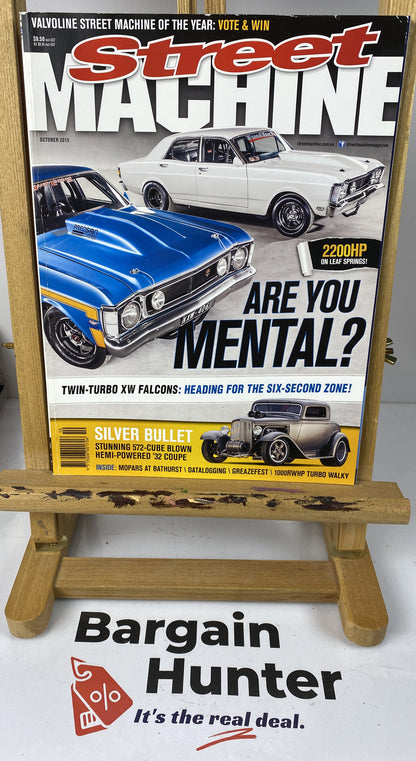Street Machine October 2015 Magazine In Good Condition