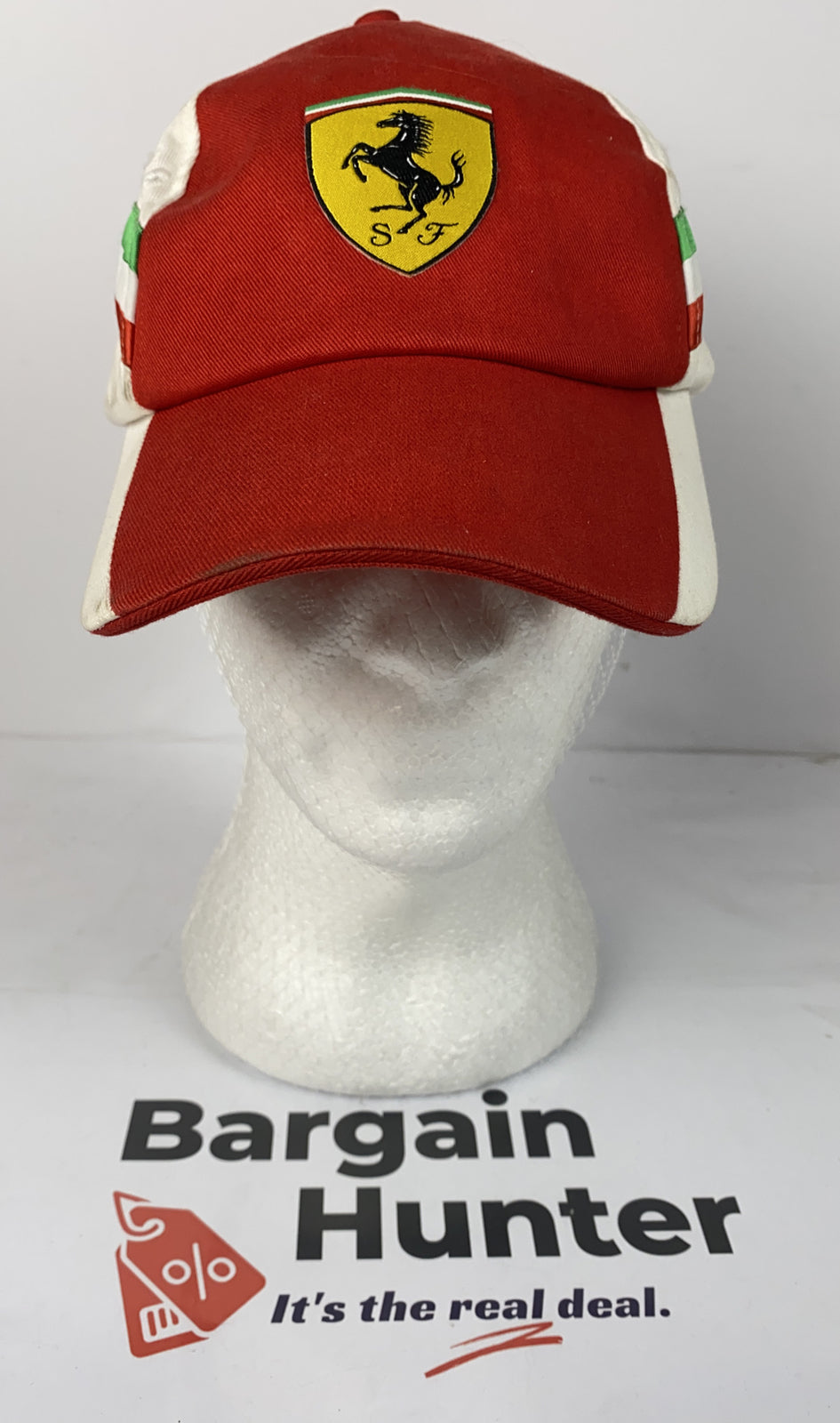 F384 Scuderia Ferrari Snap Cap / Hat In Good Condition Adjustable Sizing
