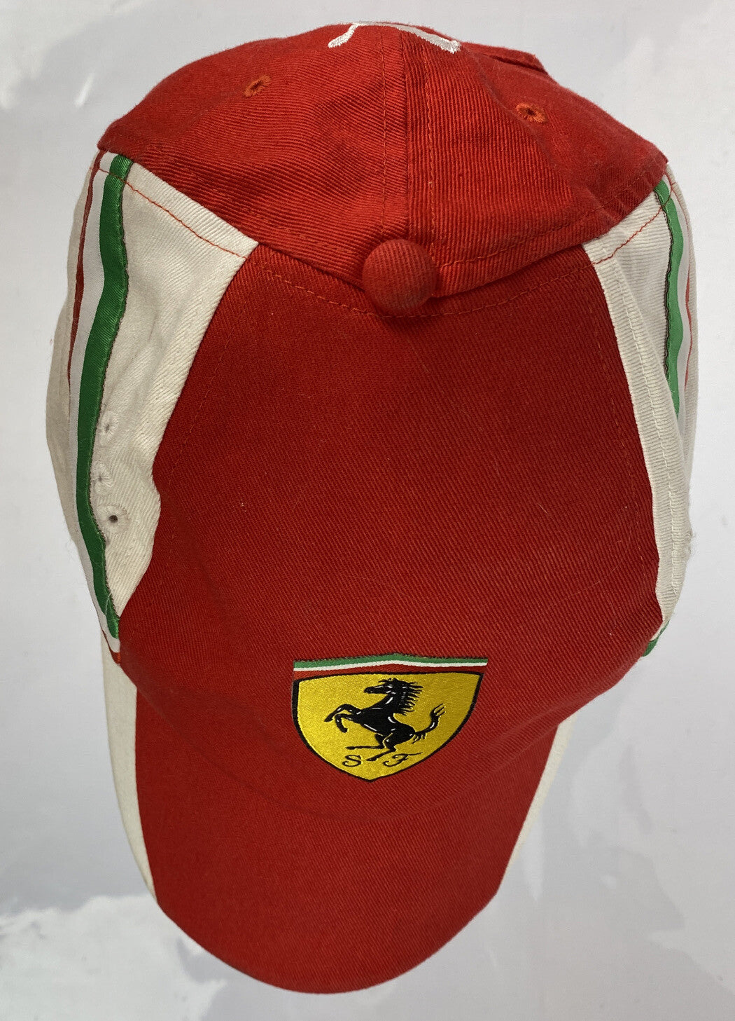 F384 Scuderia Ferrari Snap Cap / Hat In Good Condition Adjustable Sizing