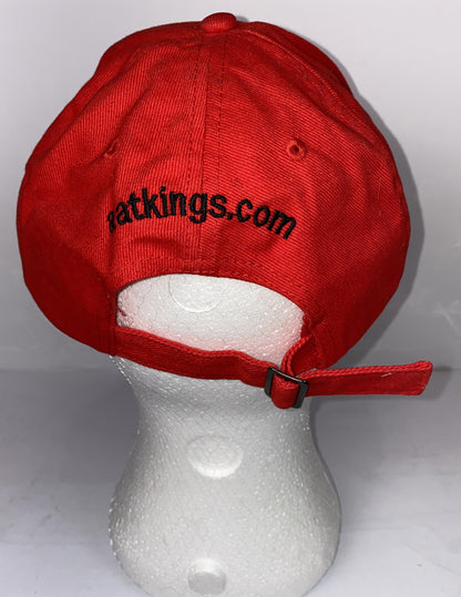 Smile Red Cap / Hat In Good Condition Adjustable Sizing