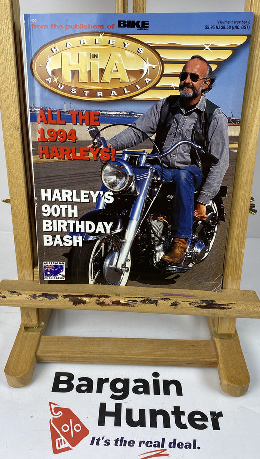HIA In Harleys Australia Volume 1 Number 3 Magazine In Good Condition