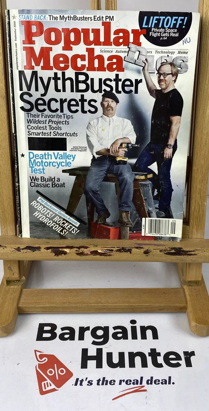 Popular Mechanics September 2009 Magazine In Ok Condition