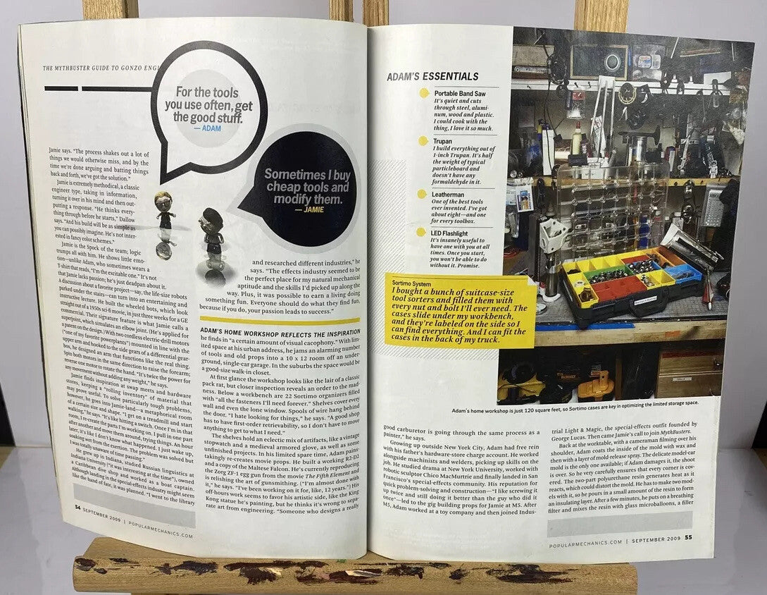 Popular Mechanics September 2009 Magazine In Ok Condition