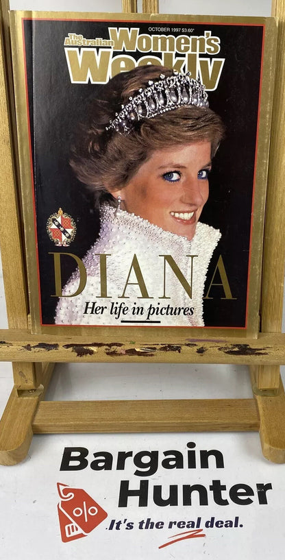 The Australian Women's Weekly October 1997 Dianna Magazine In Good Condition