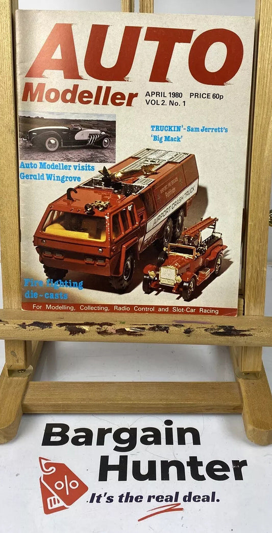 Auto Modeller April 1980 Vol.2 No.1 Magazine In Good Condition