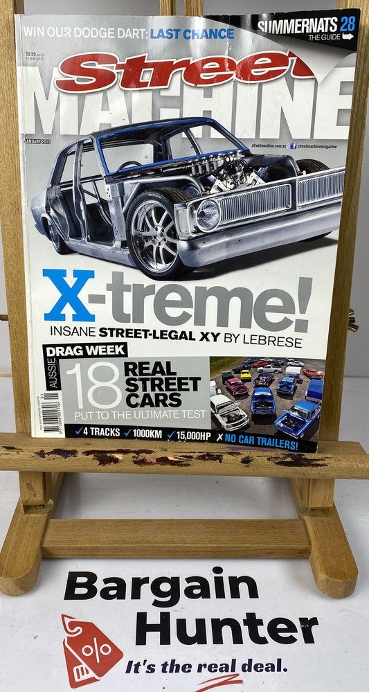 Street Machine January 2015 Magazine In Ok Condition