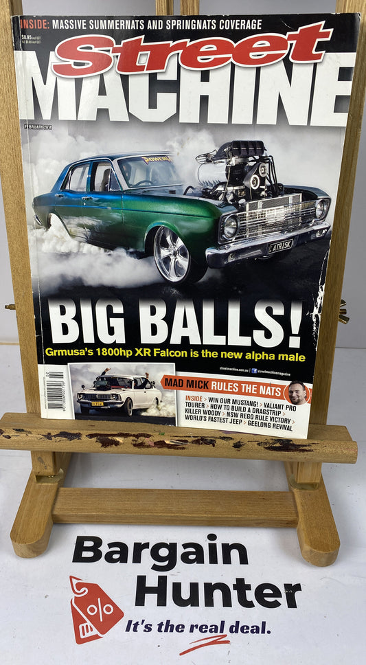 Street Machine February 2014 Magazine In OK Condition