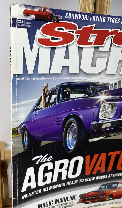 Street Machine August 2015 Magazine In OK Condition