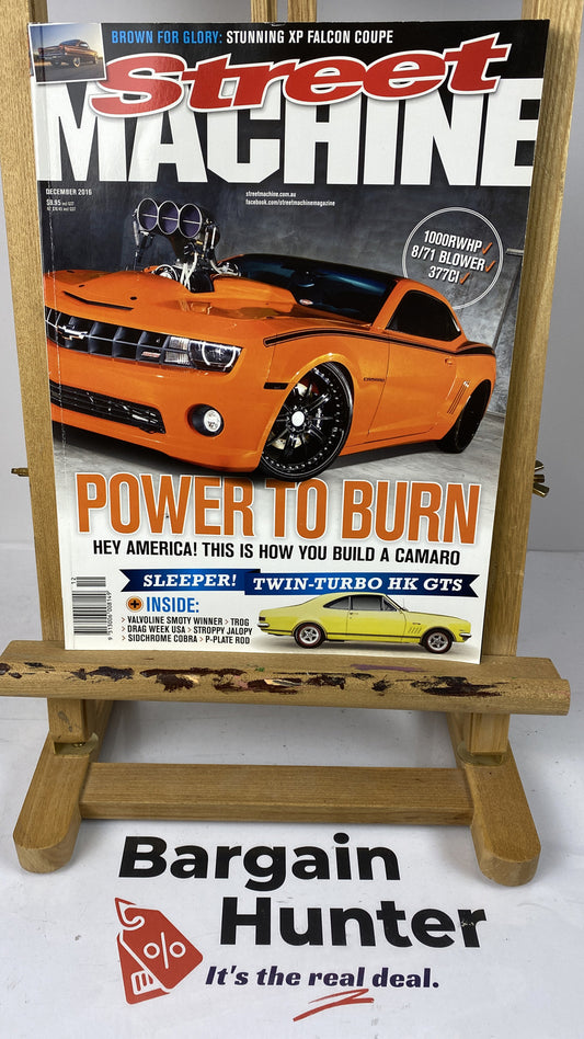 Street Machine December 2016 Magazine In Good Condition
