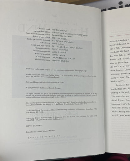 In Search Of The Human Mind Robert J. Sternberg Text Book In VGC