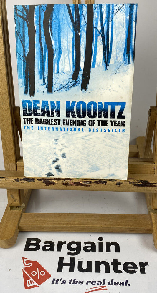 The Darkest Evening Of The Year Dean Koontz Novel In OK Condition