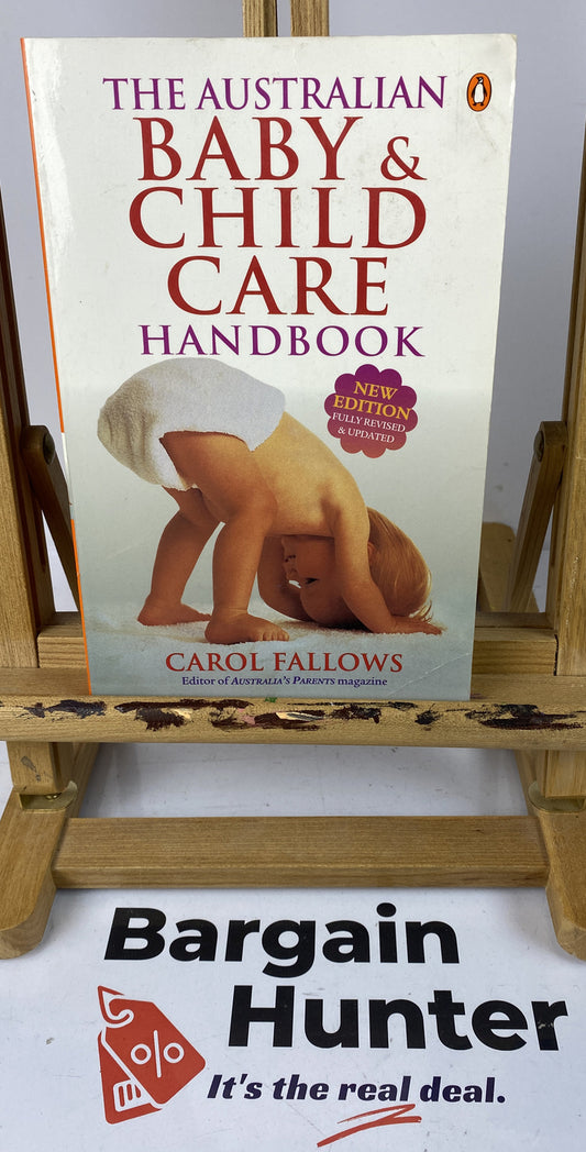 The Australian Baby & Child Care Handbook Carol Fallows Novel In OK Condition