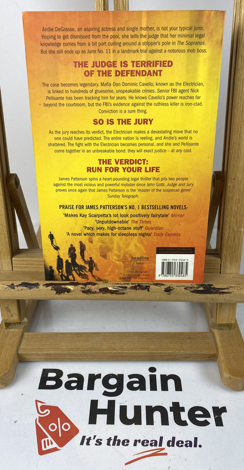 Judge & Jury James Patterson Novel In OK Condition