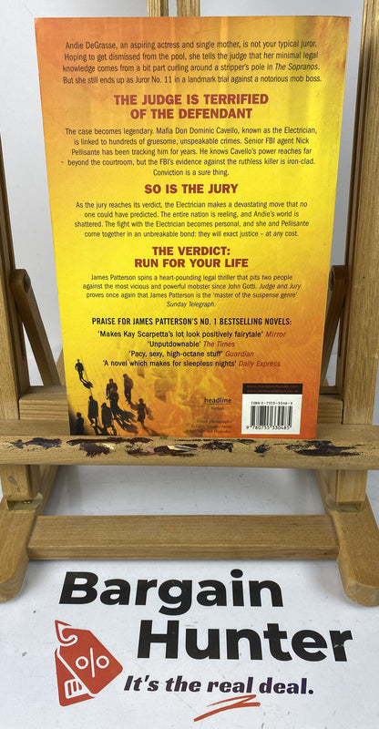 Judge & Jury James Patterson Novel In OK Condition
