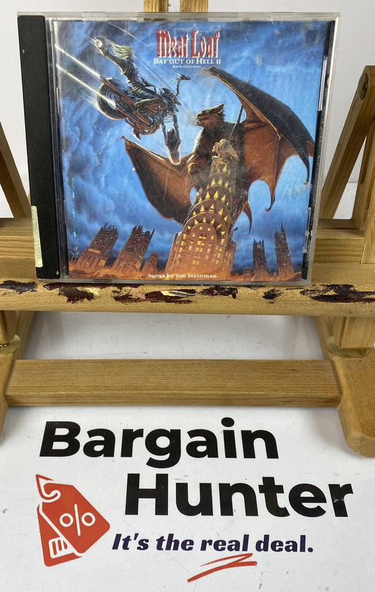 C694 Meat Loaf Bat Out Of Hell 2 Music CD In Ok Condition