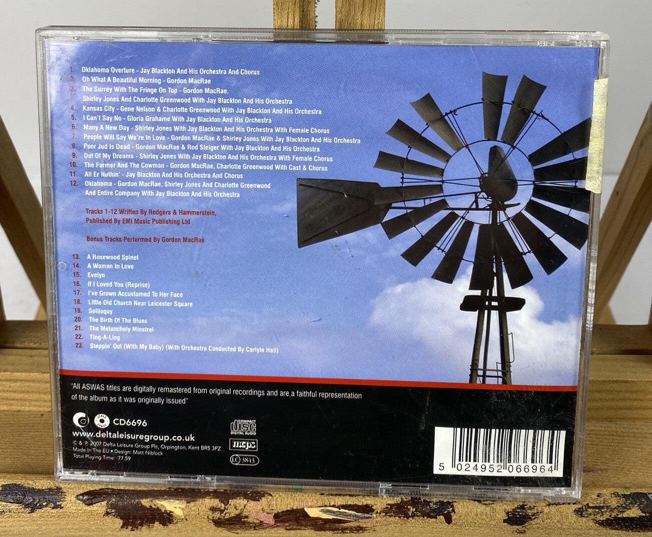 C684 Oklahoma ! Rodgers And Hammerstein's Music CD In Good Condition