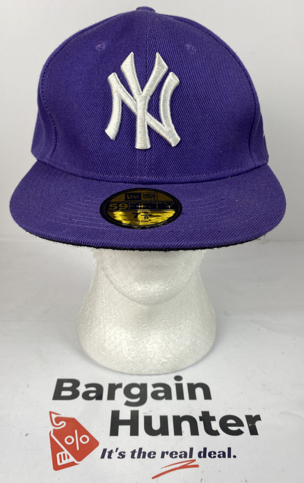 F464 New York Yankees MLB Baseball Cap In VGC Sizing 7 5/8 60.6cm