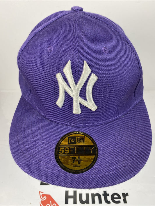 F464 New York Yankees MLB Baseball Cap In VGC Sizing 7 5/8 60.6cm