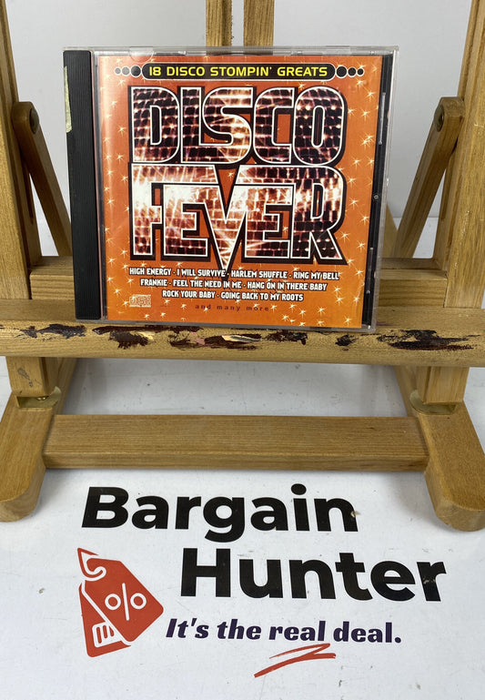 C665 Disco Fever 18 Disco Stompin Greats Music CD In Good Condition