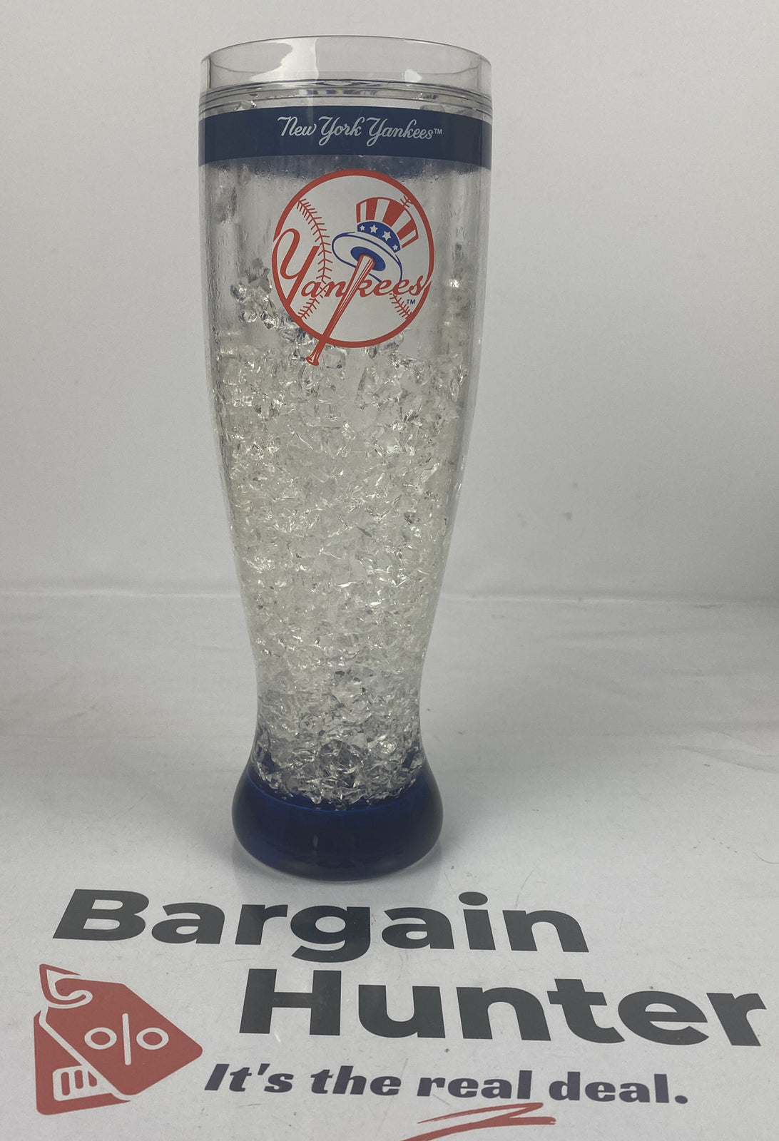 M907 New York Yankees Freezer Mug Drink Glass Cup Collectible In Good Condition