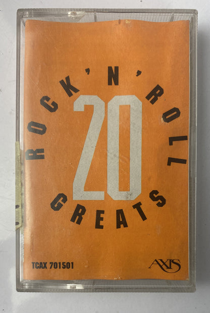 M925 20 Rock'N'Roll Greats Cassette Tape In Good Condition
