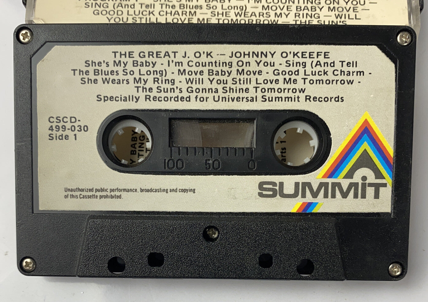 M919 The Great J.O.K Cassette Tape In OK Condition