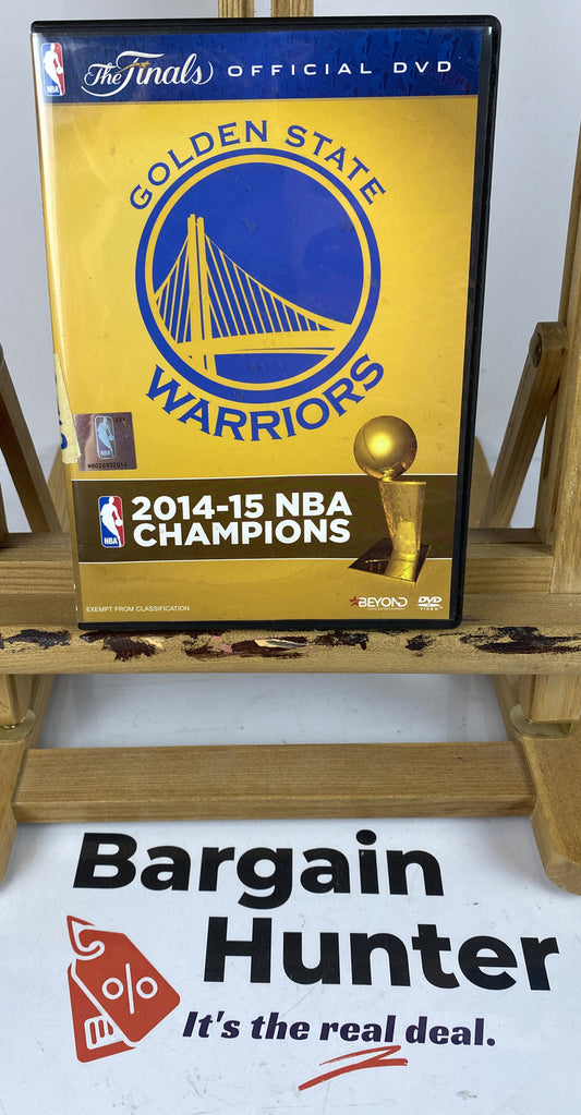 C712 2014-2015 NBA Champions Golden State Warriors DVD In Good Condition