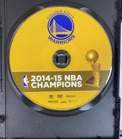 C712 2014-2015 NBA Champions Golden State Warriors DVD In Good Condition