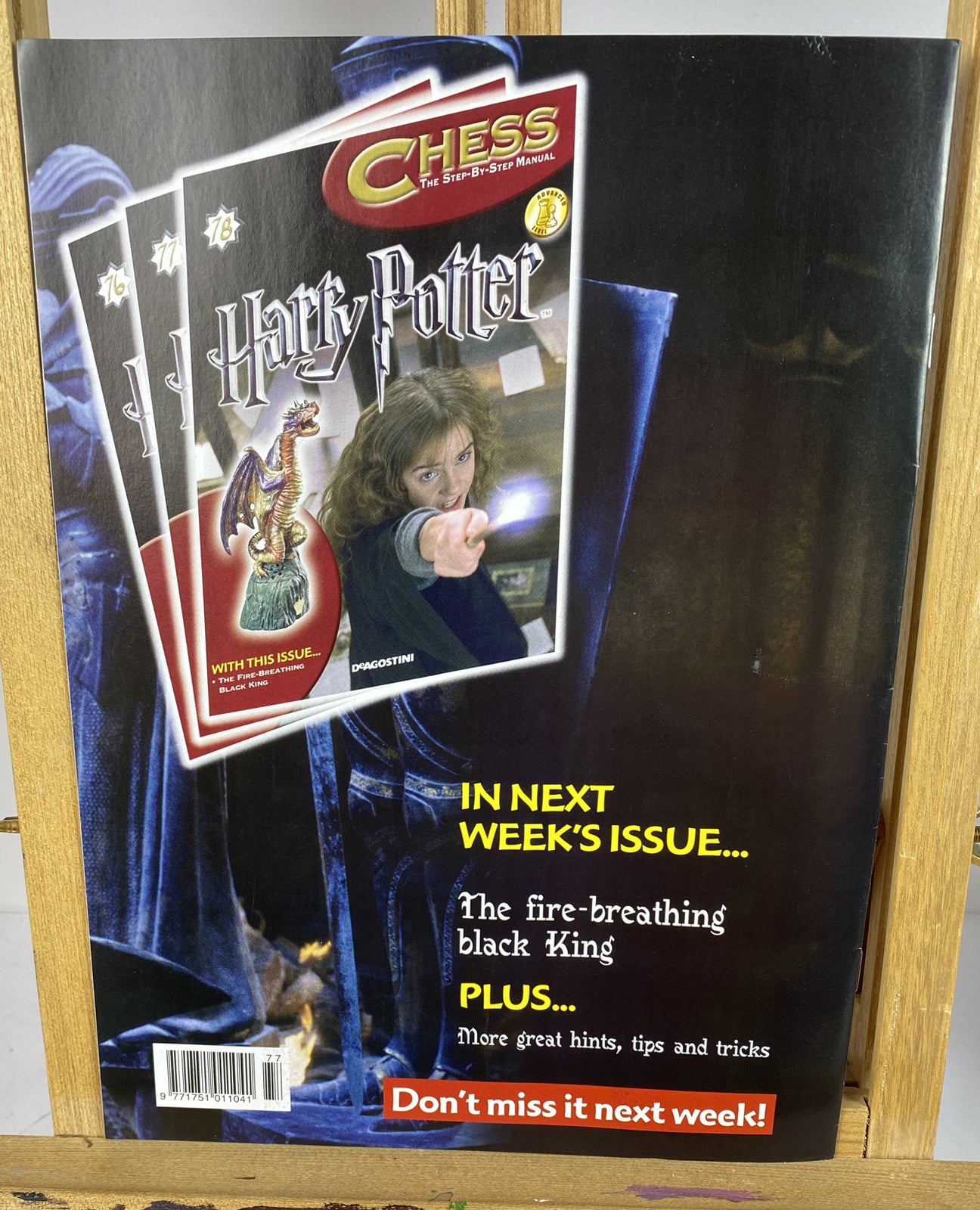 Harry Potter Chess The Step-By-Step Course Magazine Only Issue No. 77 In VGC