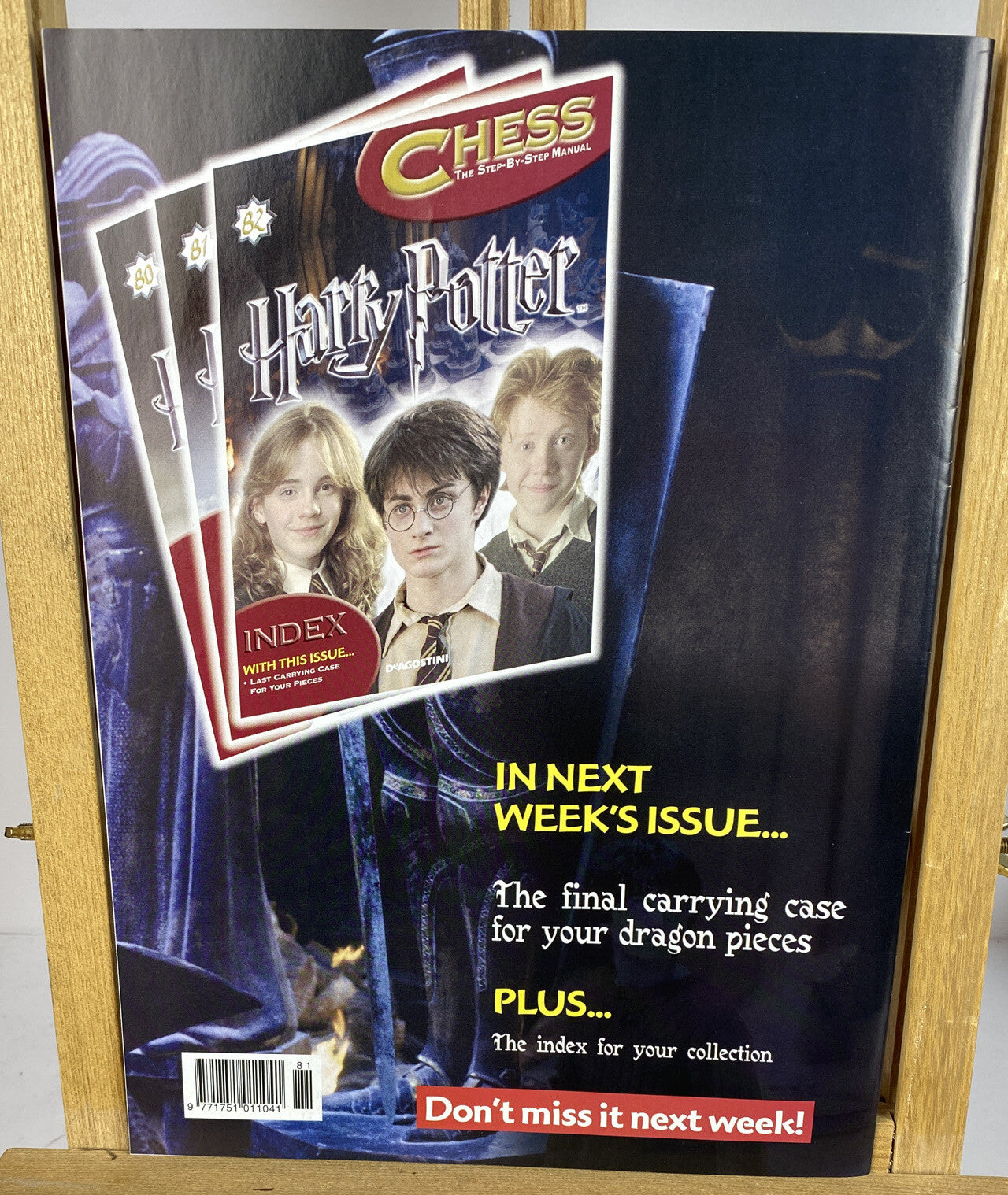 Harry Potter Chess The Step-By-Step Course Magazine Only Issue No. 81 In VGC