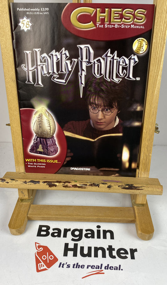 Harry Potter Chess The Step-By-Step Course Magazine Only Issue No. 58 In VGC