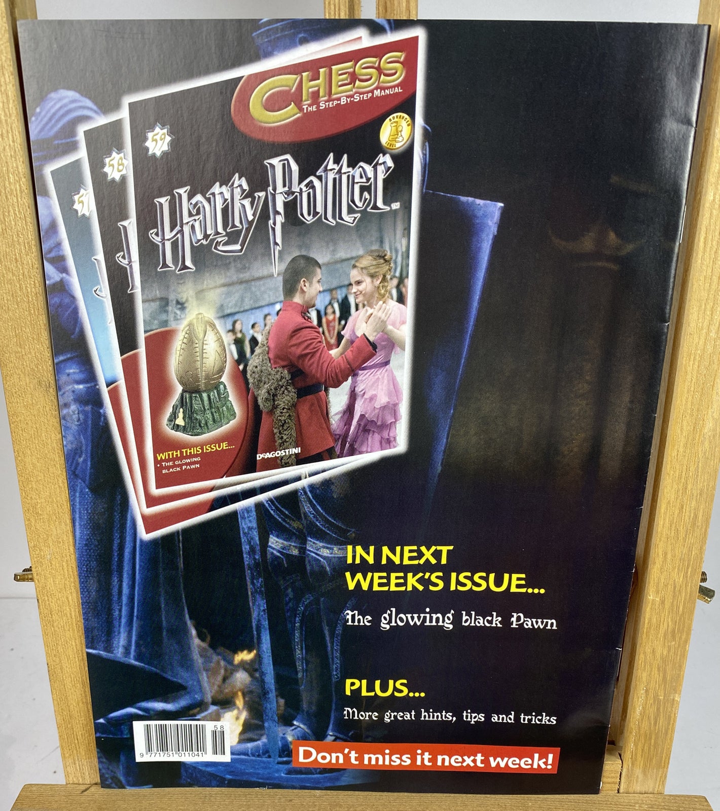 Harry Potter Chess The Step-By-Step Course Magazine Only Issue No. 58 In VGC