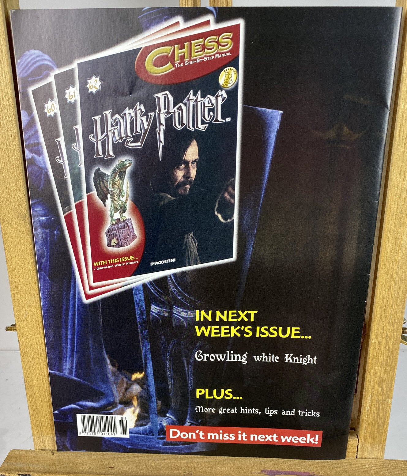 Harry Potter Chess The Step-By-Step Course Magazine Only Issue No. 61 In VGC