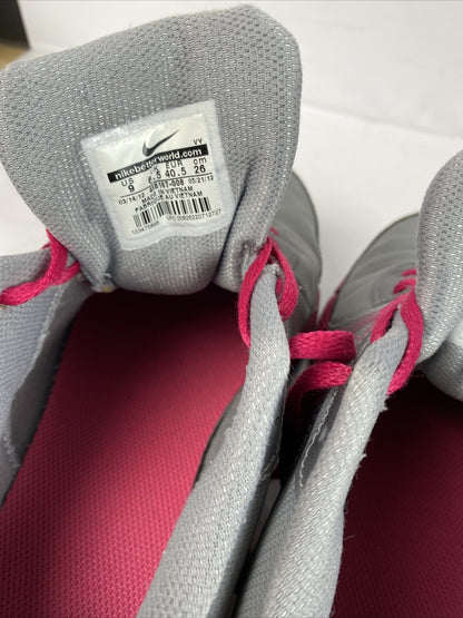F454 Nike Air Max Sliver And Pink Shoes US 9 UK 6.5 In Good Condition