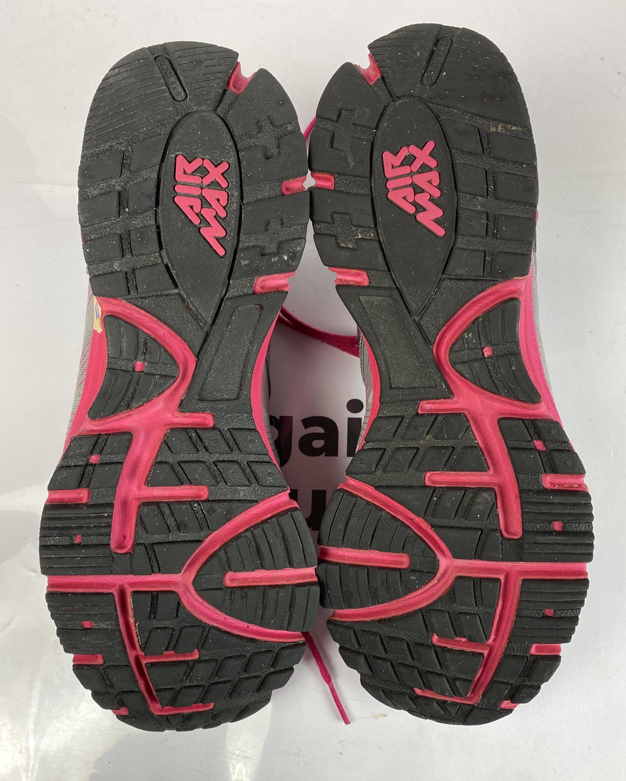F454 Nike Air Max Sliver And Pink Shoes US 9 UK 6.5 In Good Condition