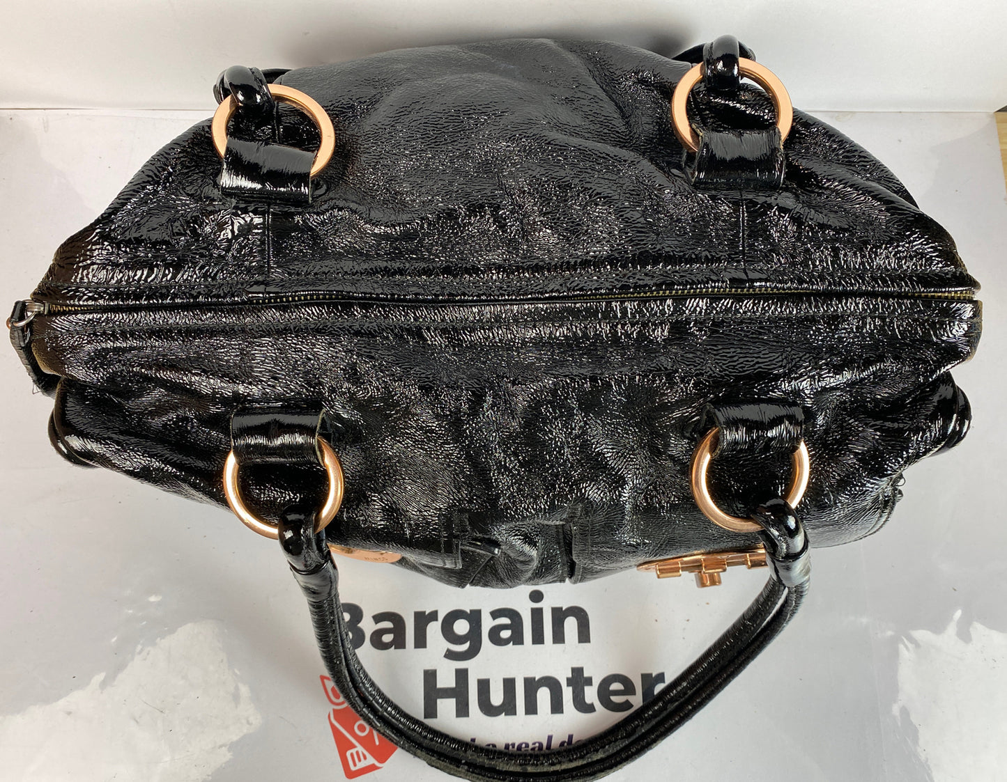 M726 Mimco Large Handbag Black colour In OK Condition