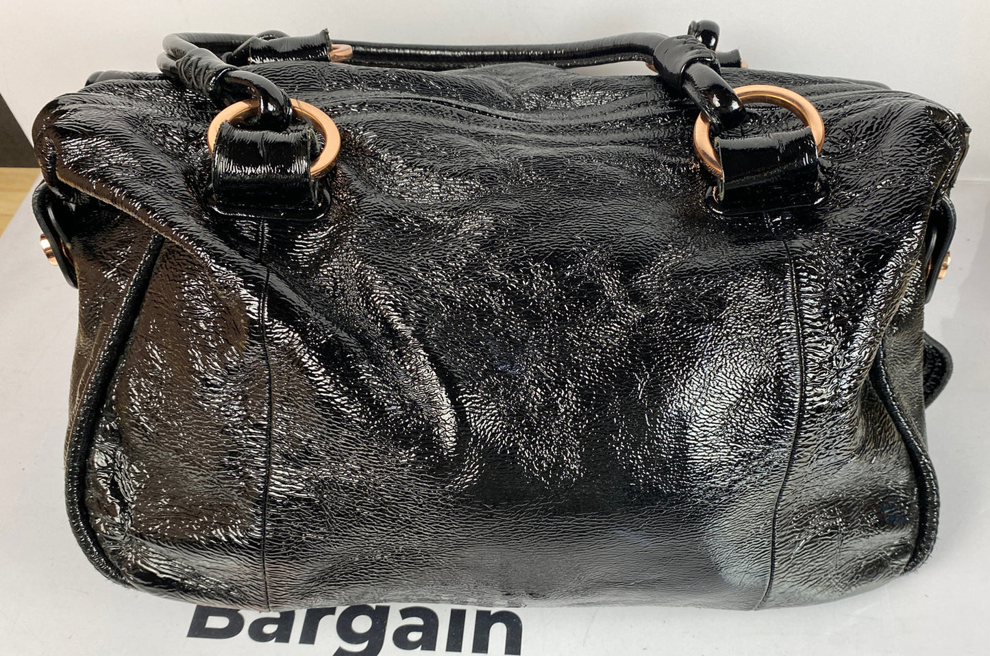 M726 Mimco Large Handbag Black colour In OK Condition