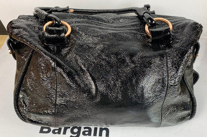M726 Mimco Large Handbag Black colour In OK Condition