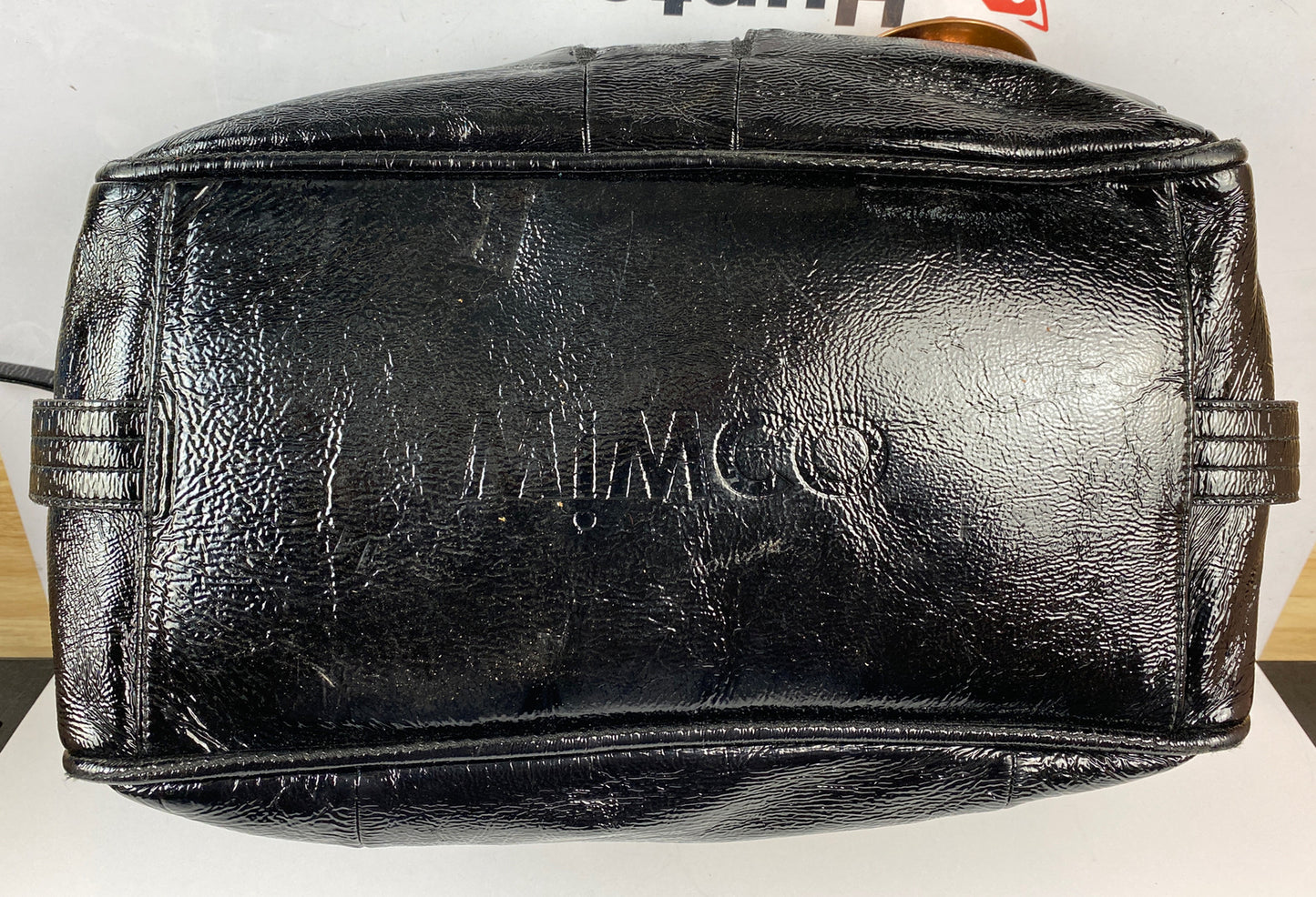 M726 Mimco Large Handbag Black colour In OK Condition