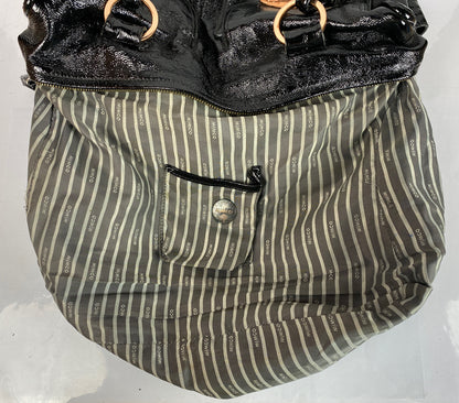 M726 Mimco Large Handbag Black colour In OK Condition