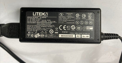 M1050 GENUINE LITEON 65W 19V 3.42A AC Power Adapter Charger Model: PA-1650-02