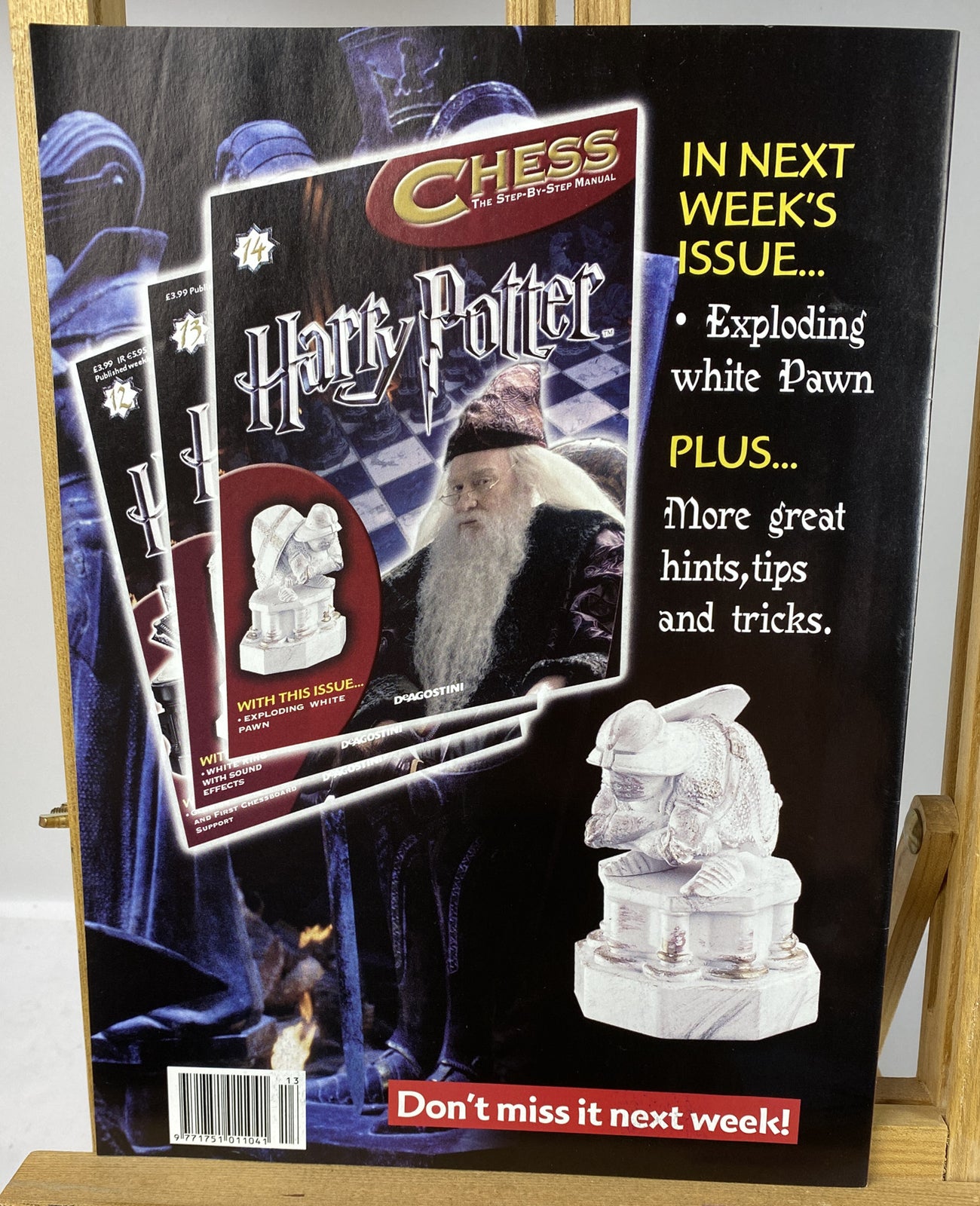 Harry Potter Chess The Step-By-Step Course Magazine Only Issue No. 13 In VGC