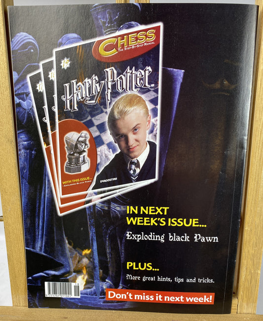 Harry Potter Chess The Step-By-Step Course Magazine Only Issue No. 18 In VGC