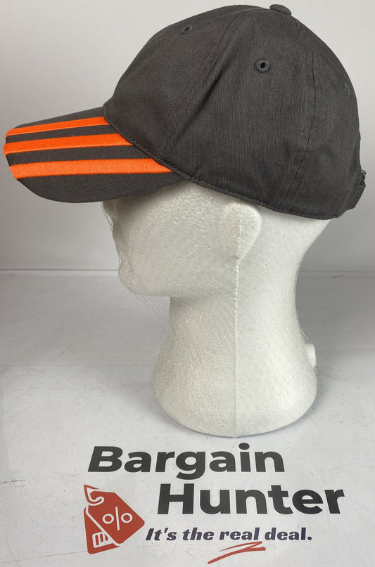 #7 Adidas Grey Baseball Cap / Hat In Good Condition Adjustable Sizing