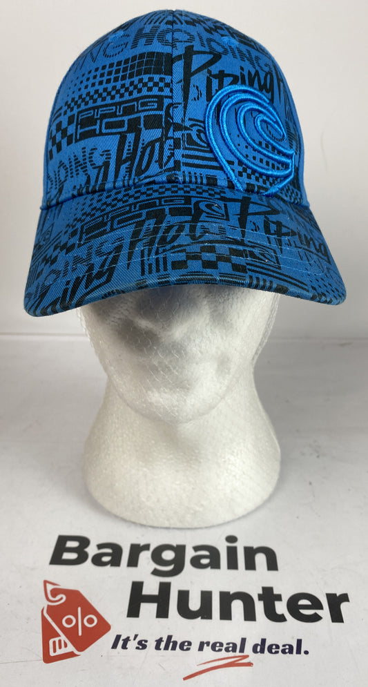 #6 Piping Hot Blue Baseball Cap / Hat In Ok Condition Adjustable Sizing