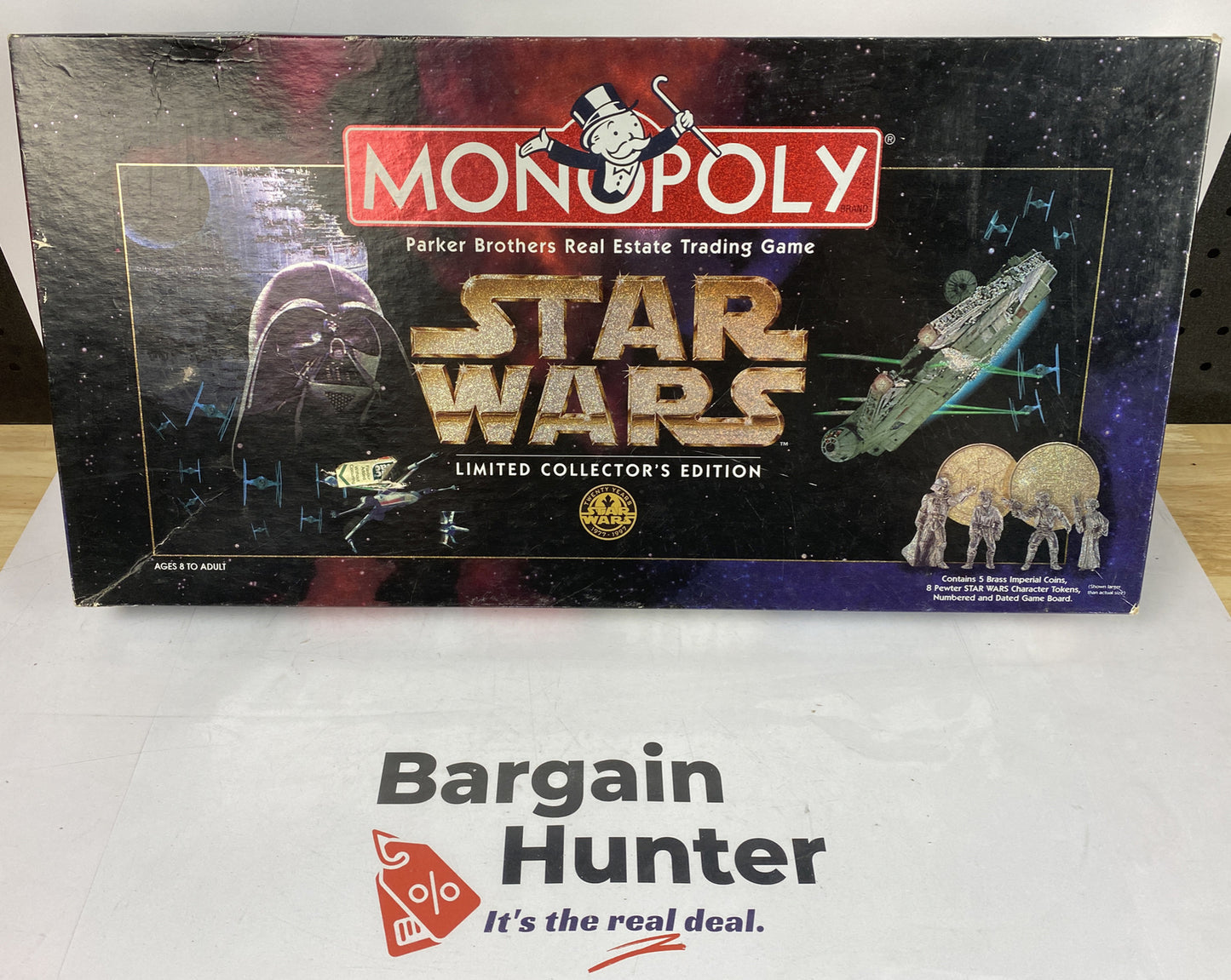 Star Wars Monopoly Board Game - Sell and Trade the Death Star for Empire Victory