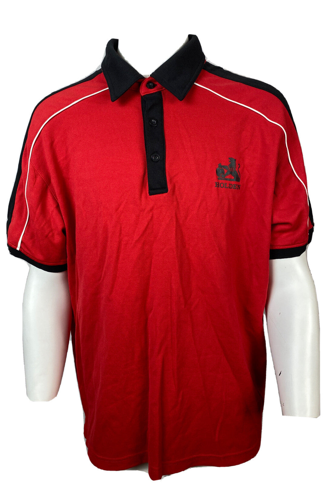 Holden Short Sleeve Polo Shirt Size Large In Good Condition F421