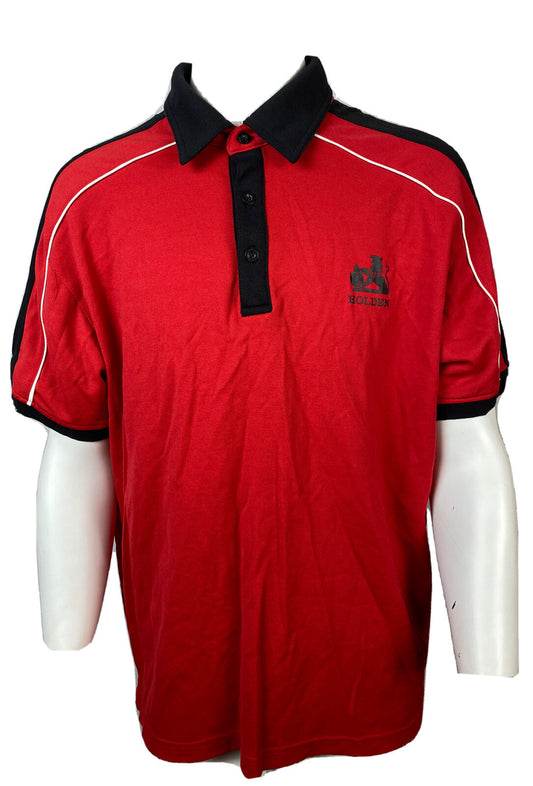Holden Short Sleeve Polo Shirt Size Large In Good Condition F421